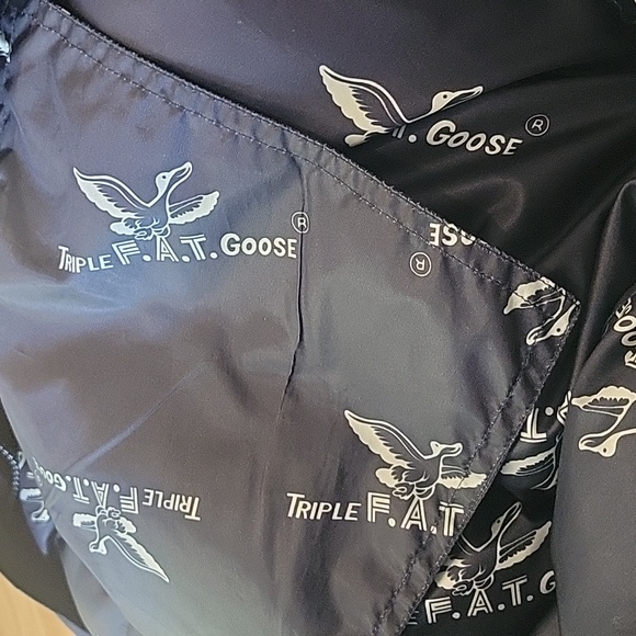 Vintage Triple Fat Goose Duck Down Coat - Picture 11 of 13